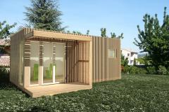 Le « KUB » ou comment optimiser son jardin en un espace habitable
