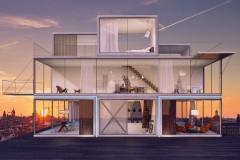 Une maison modulable inspirée par le jeu Tetris