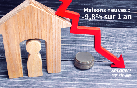 Décrochage sévère des ventes de maisons neuves au 1er semestre 2018 : - 9,8 % !