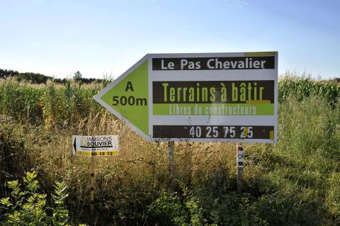 Île-de-France : 89 % des terrains à construire sont achetés en Grande Couronne !