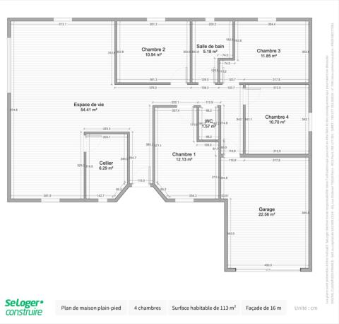 <em>Modifier Article</em> Plan de maison : 3 idées pour construire une maison de plain-pied