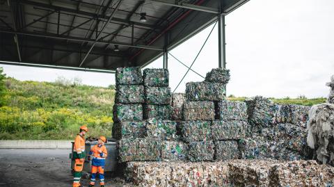 Des matériaux recyclés